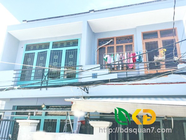 Bán nhà 1 lầu hẻm 160 Nguyễn Văn Quỳ quận 7 (2 căn liền kề).